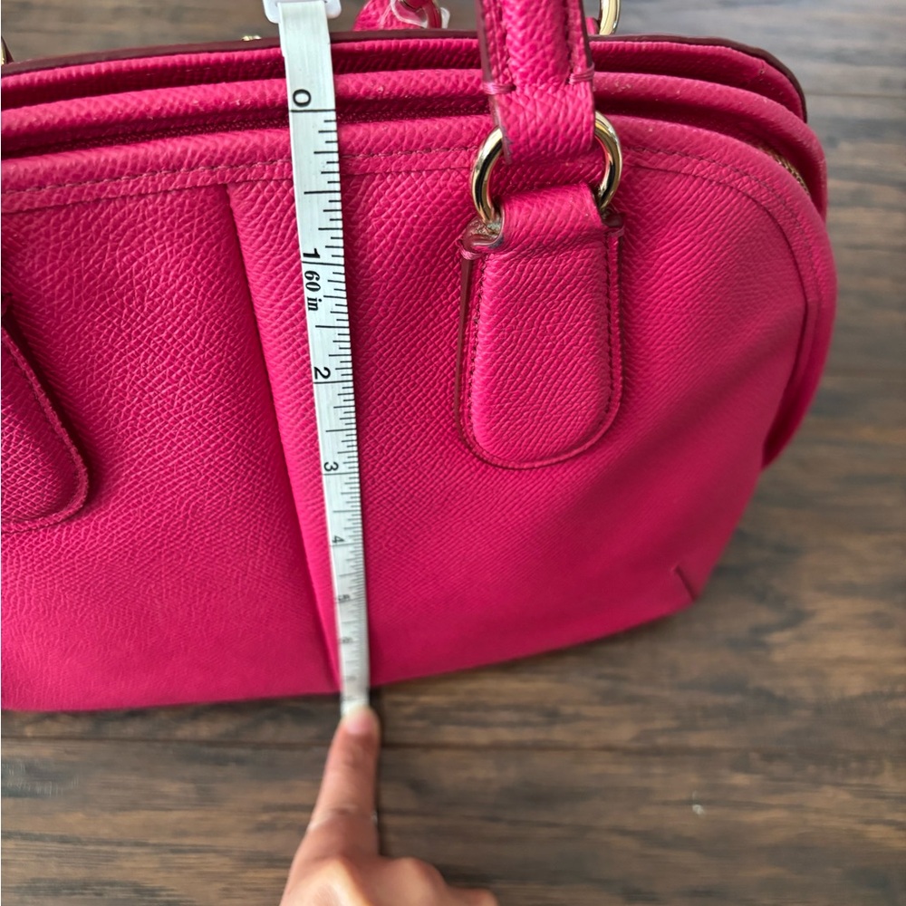 Coach Vibrant Pink Satchel - Picture 2 of 13